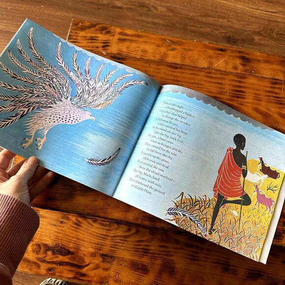 Vintage 1989 Bringing The Rain To Kapiti Plain Kenyan Paperback Book - Picture 5 of 9